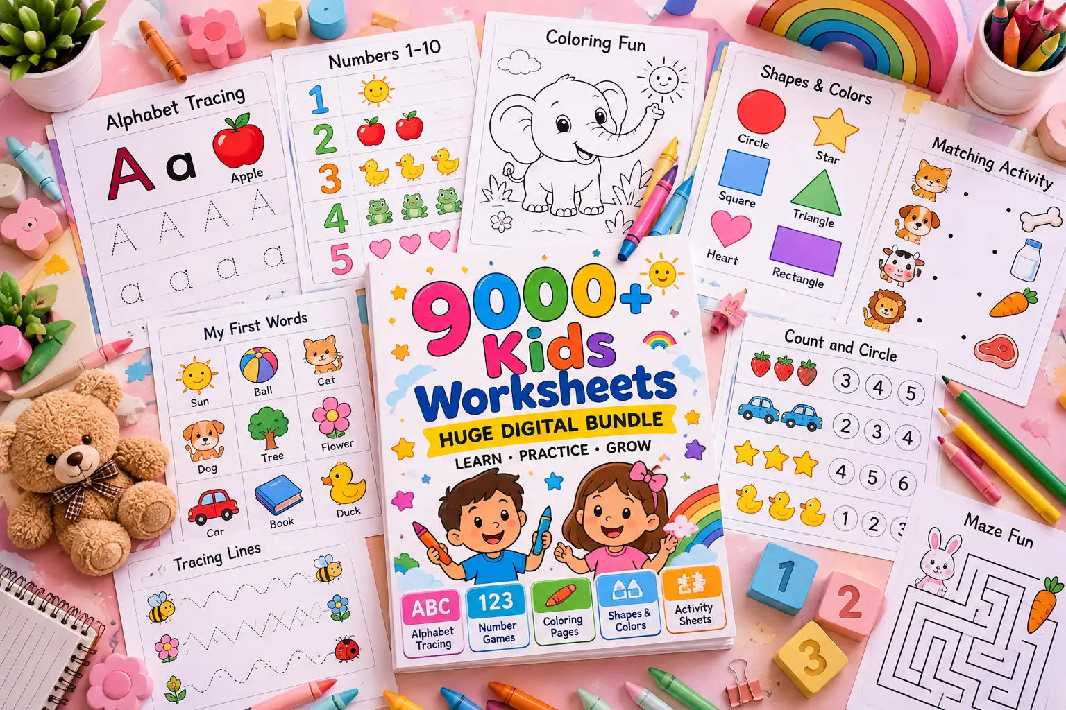 Kids Worksheets Collection