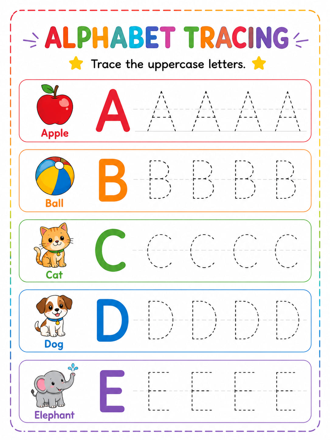 Alphabet Tracing